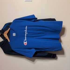 Champion T-shirt XL Blue